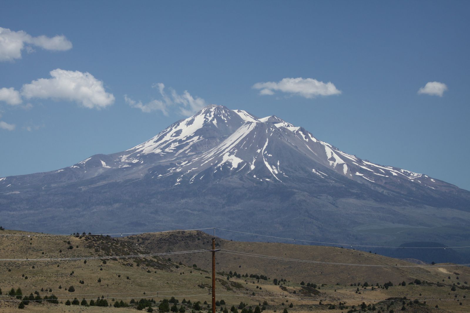 Landscape near Lake Shastina, California
